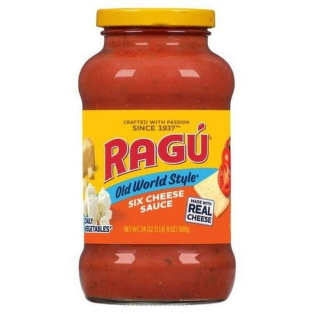 Ragú Old World Style Six Cheese Sauce  24 Oz( Pack of 1 )