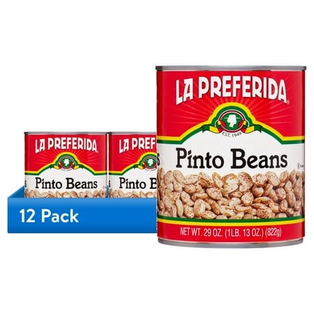 (12 Pack) La Preferida Pinto Beans  29 Oz  Can