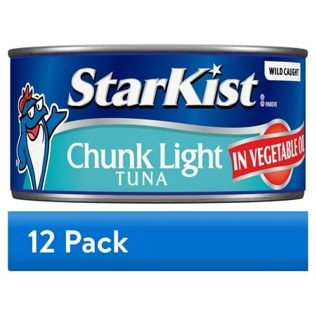 (12 Pack) StarKist Chunk Light Tuna in Oil  12oz Can