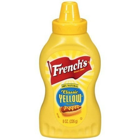 French S Classic Yellow Mustard  No Artificial Colors (Pack of 8)