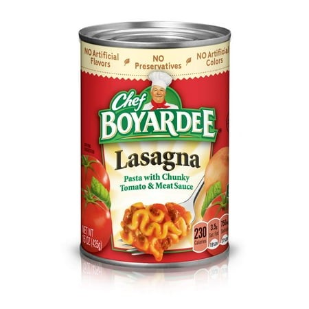 Chef Boyardee Lasagna  15 Oz  12 KKS1 Pack