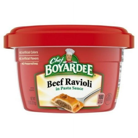 Chef Boyardee Pasta Mini Ravioli Beef in Tomato & Meat Sauce