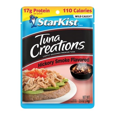 (3 Pack) StarKist Tuna Creations  Hickory Smoked  17g Protein  2.6 Ounce Pouch