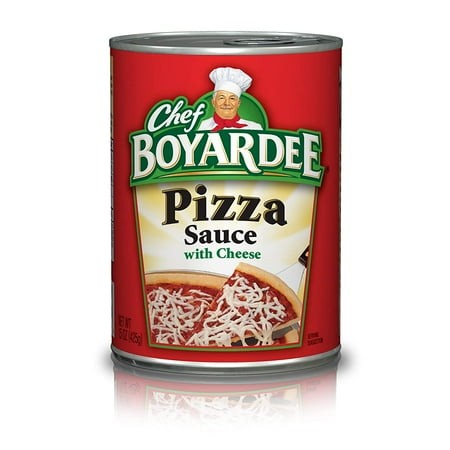 Chef Boyardee Pizza Sauce with Cheese  Pizza and Sauces  15 OZ Can (12 Cans)