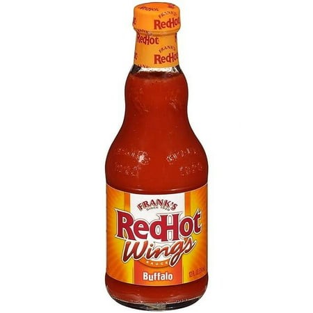 Frank S RedHot Buffalo Wings Hot Sauce  12 Fl Oz
