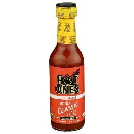 Hot Ones Classic Chili Maple Sauce 5 Fl Oz (Pack of 12)