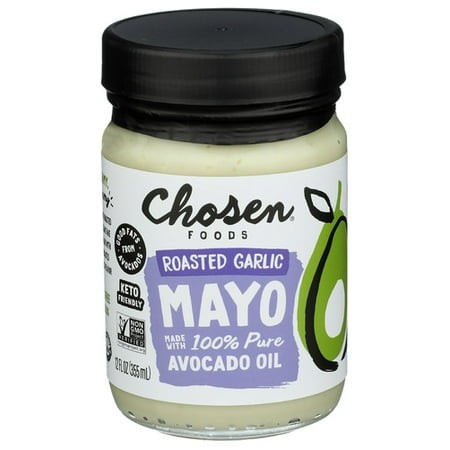 Chosen Foods Roasted Garlic Mayo 12 Oz (Pack of 6)