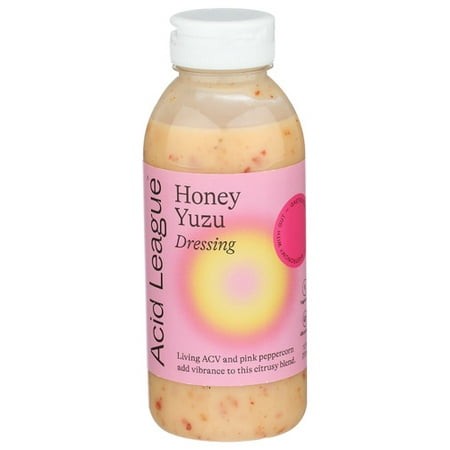 Acid League Honey Yuzu Dressing 12 Fl Oz (Pack of 6)