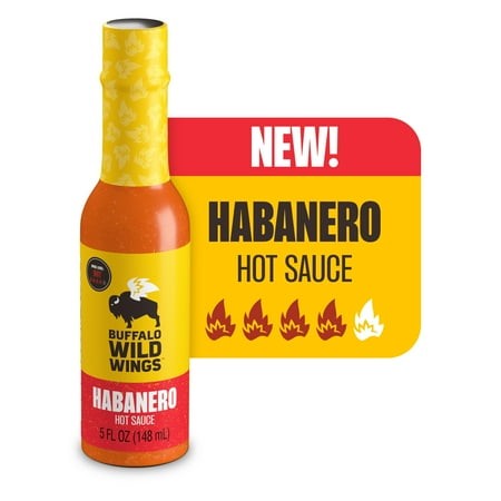 Buffalo Wild Wings Habanero Hot Sauce  5 Fl. Oz
