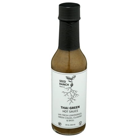 Seed Ranch Flavor Co Hot Sauce Thai Green Mild 5 Fl Oz Pack of 6