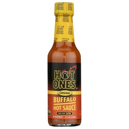 Hot Ones Hot Buffalo Sauce 5 Fl Oz (Pack of 12)