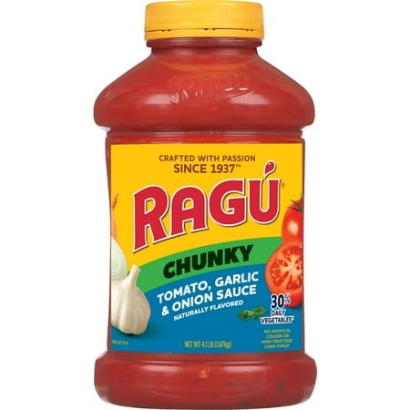 Ragu Chunky Tomato  Garlic & Onion Sauce