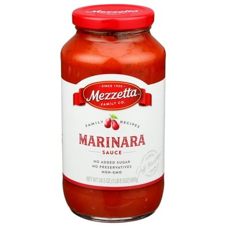 (Pack of 6) Mezzetta Marinara Sauce Homemade NV 24.5 Oz