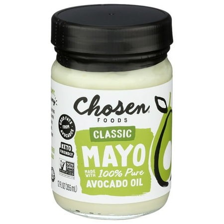 (Pack of 6) Chosen Foods Avocado Oil Mayo 12 Oz