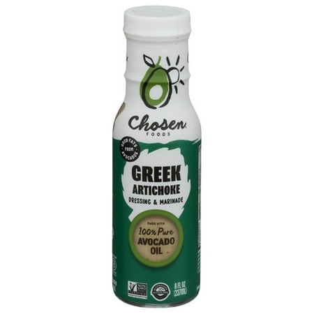 (Pack of 6) Chosen Foods Greek Artichoke Dressing 8 Fo