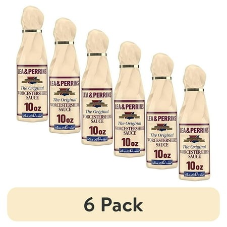 (6 Pack) LEA & PERRINS Worcestershire Sauce  10 Oz. Bottles (Pack of 1)