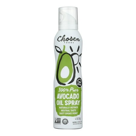 Chosen Foods Avacado Oil - 100%Pure - Spry - Case of 6 - 4.7 Fl Oz