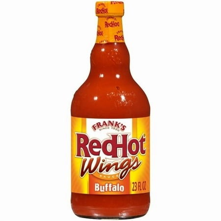 Frank S RedHot Kosher Buffalo Wings Hot Sauce  23 Fl Oz Bottle Pack of 1