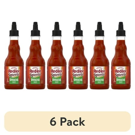 (6 Pack) Frank S RedHot Sriracha Squeeze Hot Sauce  12.0 Fl Oz
