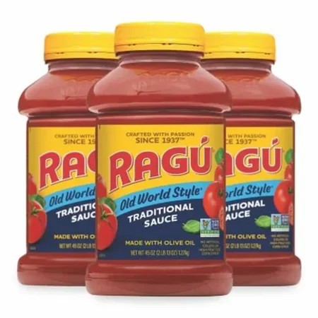 Ragu Old World Style Traditional Pasta Sauce 45FLO 3 PACK