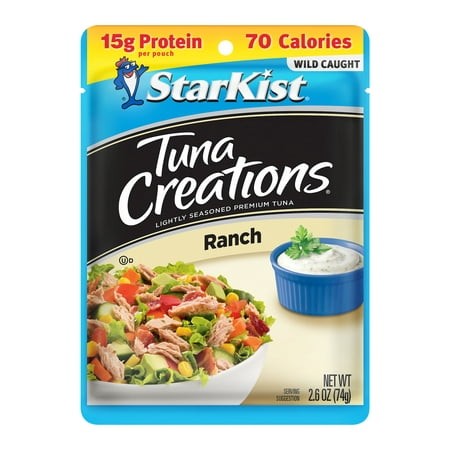 (6 Pack) StarKist Tuna Creations  Ranch  2.6 Ounce Pouch