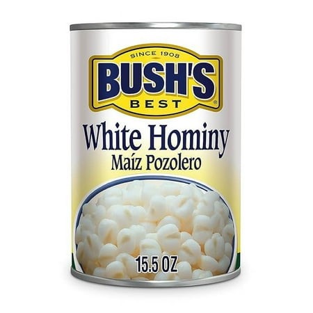 2-Pack Bush S Best White Hominy 15.5 Oz