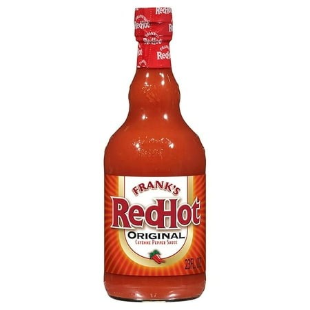 Pack of 1 Frank S RedHot Original Cayenne Pepper Hot Wing Sauce  23 Fl Oz