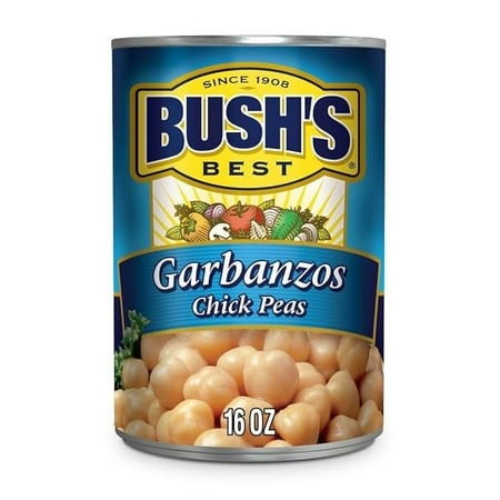 2 Pack Bush S Best Garbanzo Beans (Chickpeas) 16 Oz