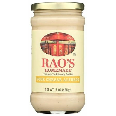 Pack of 1 Raos Sauce Four Cheese Alfredo 15 OZ