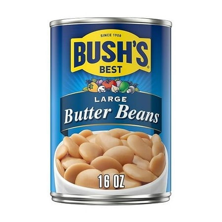 2-Pack Bush S Best Large Butter Beans 16 Oz