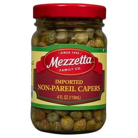 1x Mezzetta Non-Pareil Capers  Imported Gourmet  4 Ounce