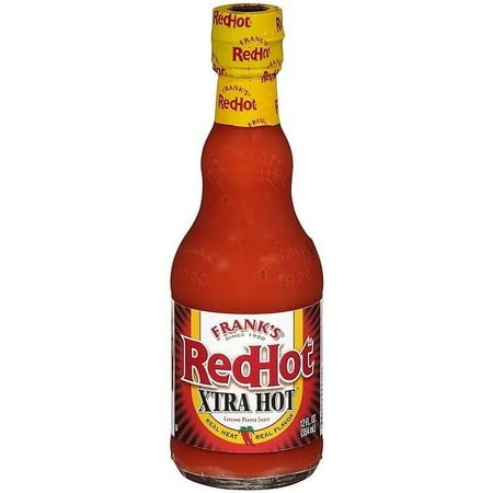 Pack of 1 Frank S RedHot Xtra Hot Cayenne Pepper Hot Sauce  12 Fl Oz