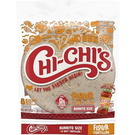 Pack of 1 Chi Chis Tortillas Flour  17 Oz