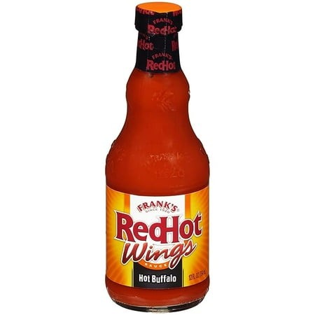 Pack of 1 Frank S RedHot Hot Buffalo Wings Hot Sauce  12 Fl Oz