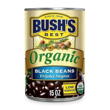 2 Pack Bush S Best Organic Black Beans 15 Oz