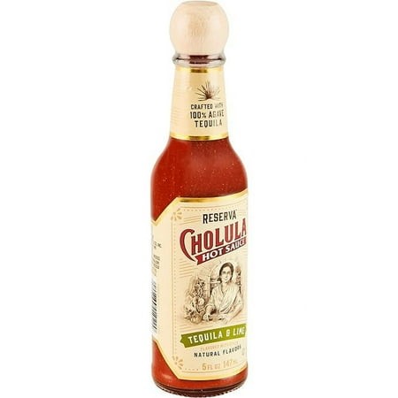 1x Cholula Tequila & Lime Reserva Hot Sauce (Crafted with 100% Agave Tequila)  5 Fl Oz