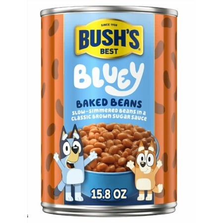 Bush S Bluey Baked Beans  Canned Beans  15.8 Oz Can ( CASE of 6 )
