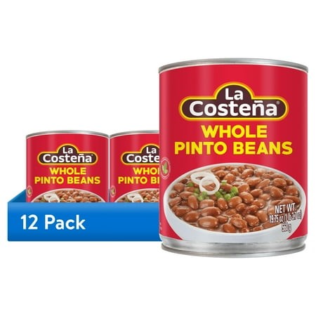 (12 Pack) La Costeña Canned Pinto Beans  19.75 Oz