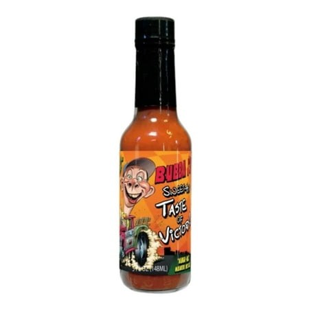 Jeff Dunham - Bubba J’s Sweet Hot Taste of Victory Hot Sauce | Mild Mango Habanero Sauce (5 Fl Oz)