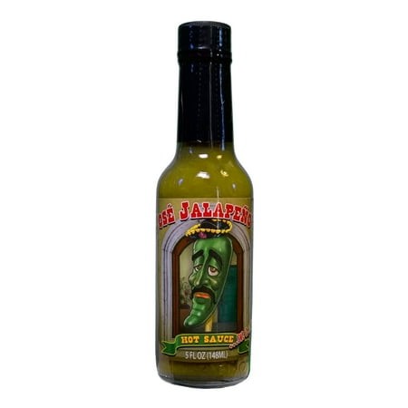Jeff Dunham - Jose Jalapeno... on a Steek! Hot Sauce | Jalapeno and Habanero Peppers (5 Fl Oz)