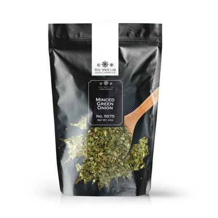 The Spice Lab Minced Green Onion - 4 Oz - Kosher Gluten-Free Non-GMO All Natural Spice - 5075