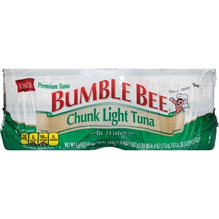 Bumble Bee Chunk Light Tuna in Water  6 X 4-Packs (24 5Oz. Cans)