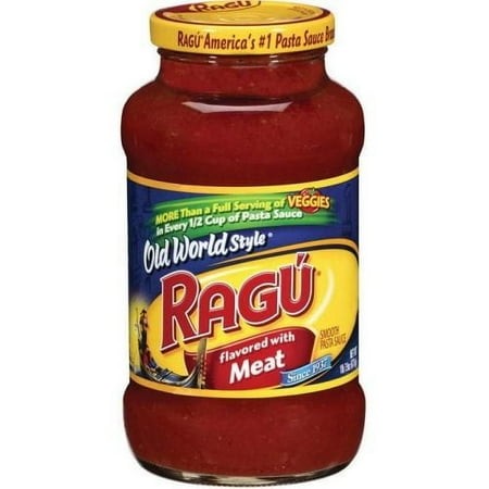 Ragu Old World Style Flavored with Meat Sauce  23.9 Ounce -- 12 per Case