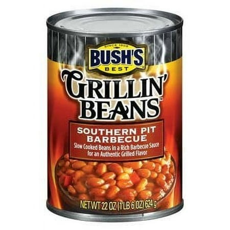 Bush S Best  Grillin  Beans  Southern Pit Barbecue  22Oz Can (Pack of 6)