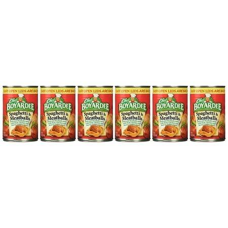 Chef Boyardee  Spaghetti & Meatballs  14.5oz Can (Pack of 6)