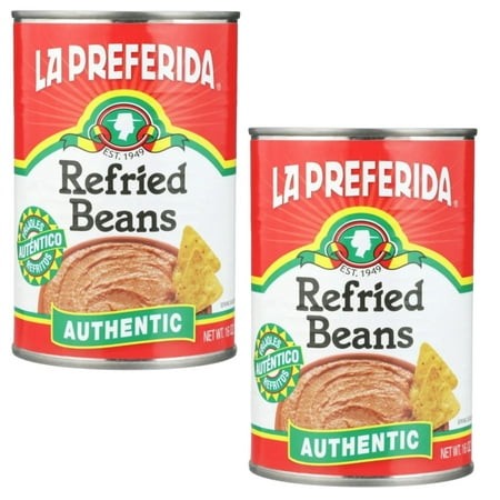 La Preferida Refried Beans  16 Oz  Can  Pack of 2