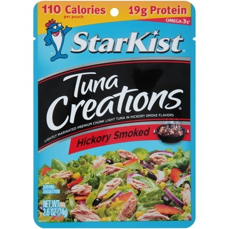 (24 Pack) StarKist Tuna Creations  Hickory Smoked  17g Protein  2.6 Ounce Pouch