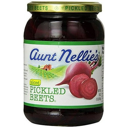 Aunt Nellie S Sliced Pickled Beets Glass Jar 4 Pack 16 Oz