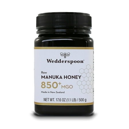 Wedderspoon Raw Manuka Honey MGO 850+  17.6 Oz