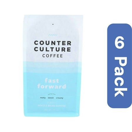 Counter Culture Fast Forward Organic Whole Bean Coffee (Pack of 6)
